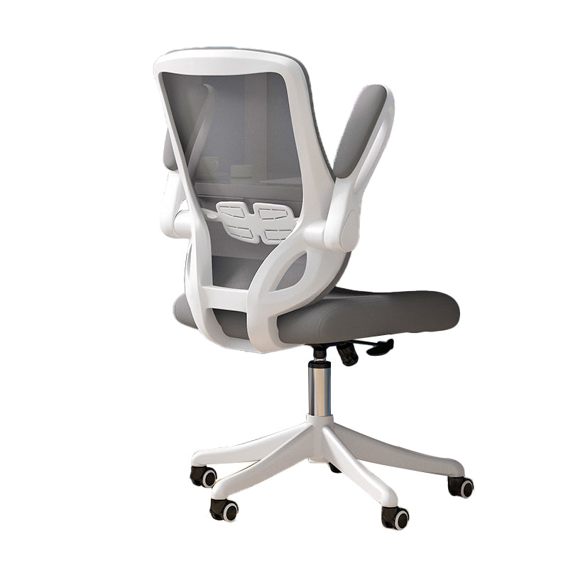 Modern Padded Arms Conference Chair Mesh-back Desk Chair for Office