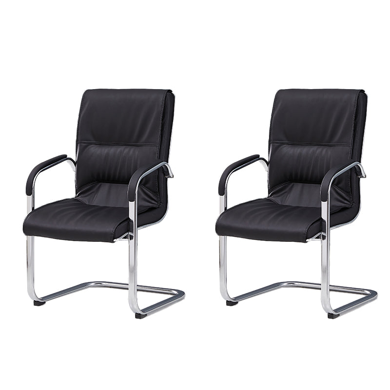 Modern Mid / High Back Office Chair Metal Base Task Chair for Office