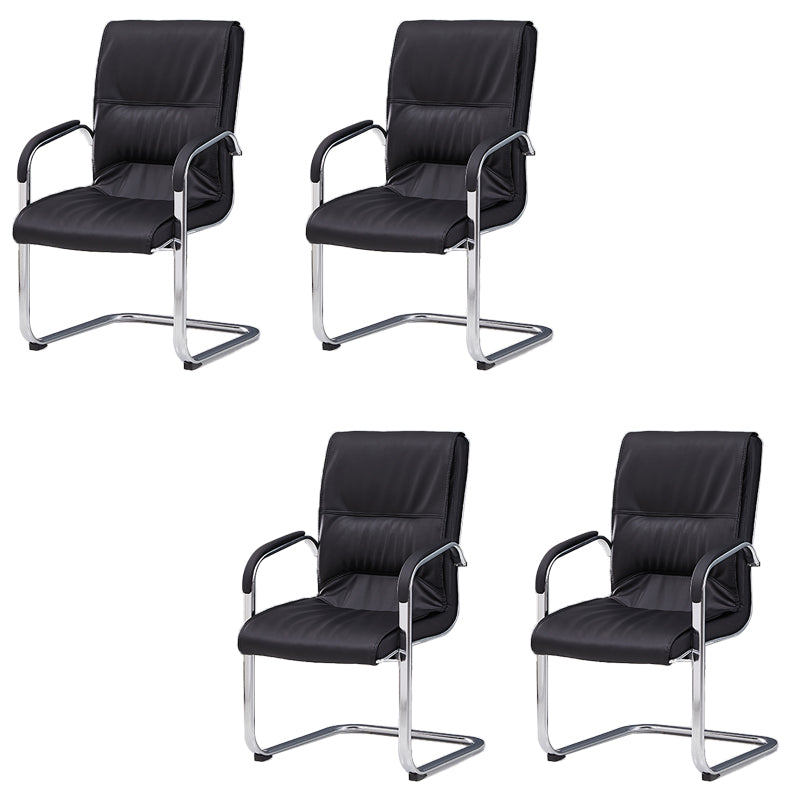 Modern Mid / High Back Office Chair Metal Base Task Chair for Office