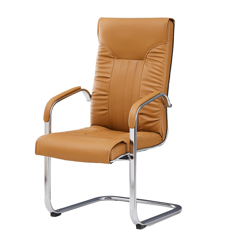 Modern Mid / High Back Office Chair Metal Base Task Chair for Office