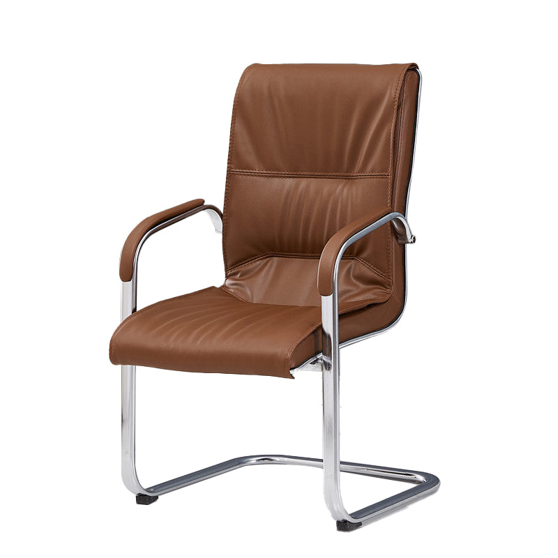 Modern Mid / High Back Office Chair Metal Base Task Chair for Office