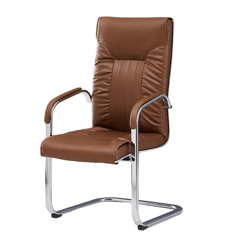 Modern Mid / High Back Office Chair Metal Base Task Chair for Office