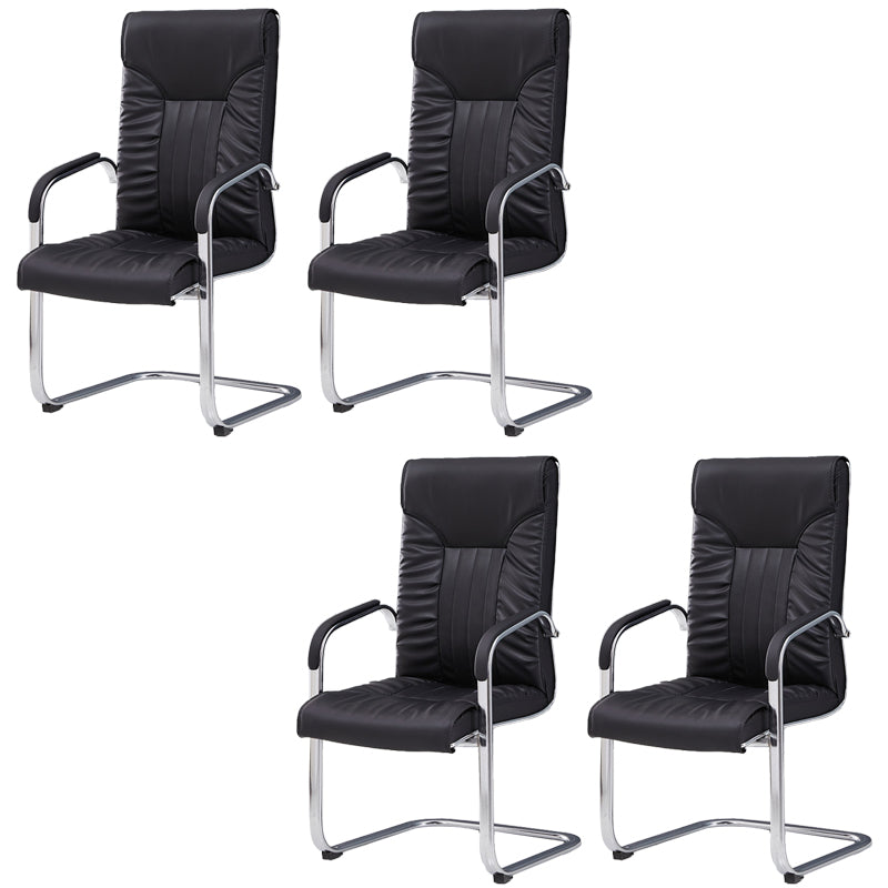 Modern Mid / High Back Office Chair Metal Base Task Chair for Office