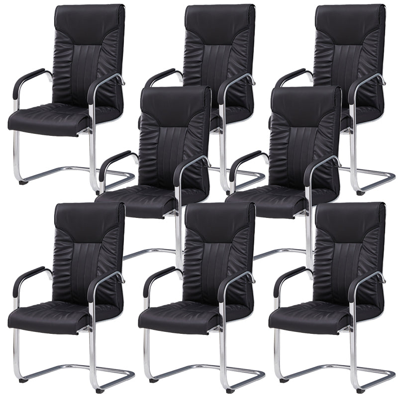 Modern Mid / High Back Office Chair Metal Base Task Chair for Office