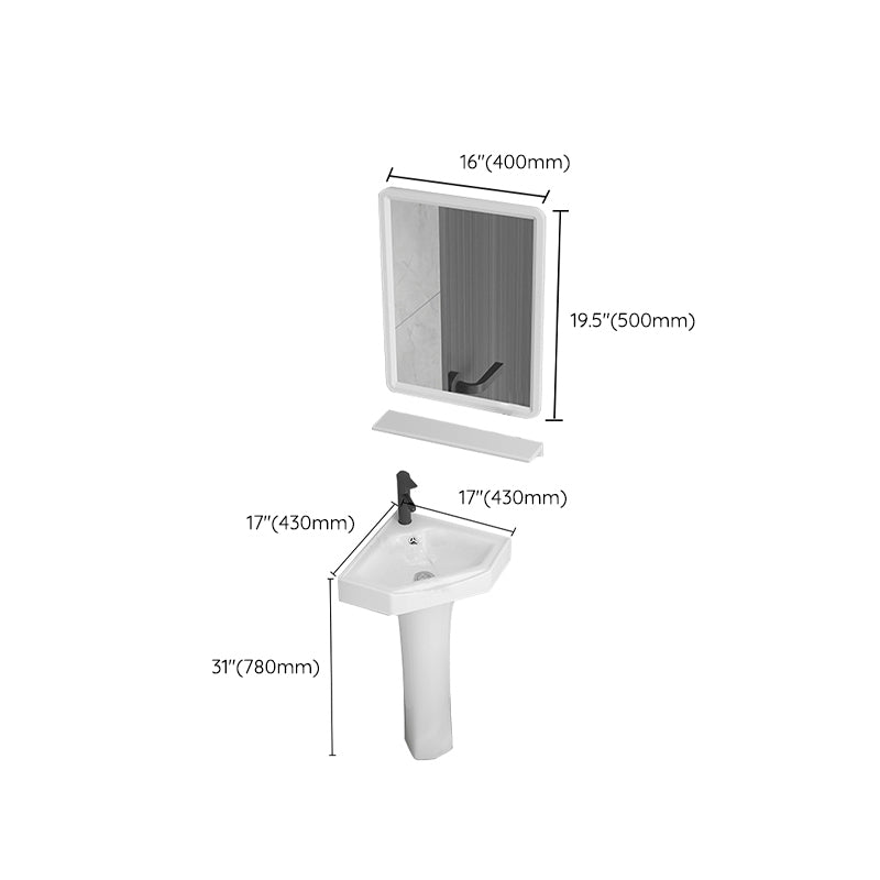 Modern Bathroom Vanity Freestanding Single-Sink Bathroom Vanity Set