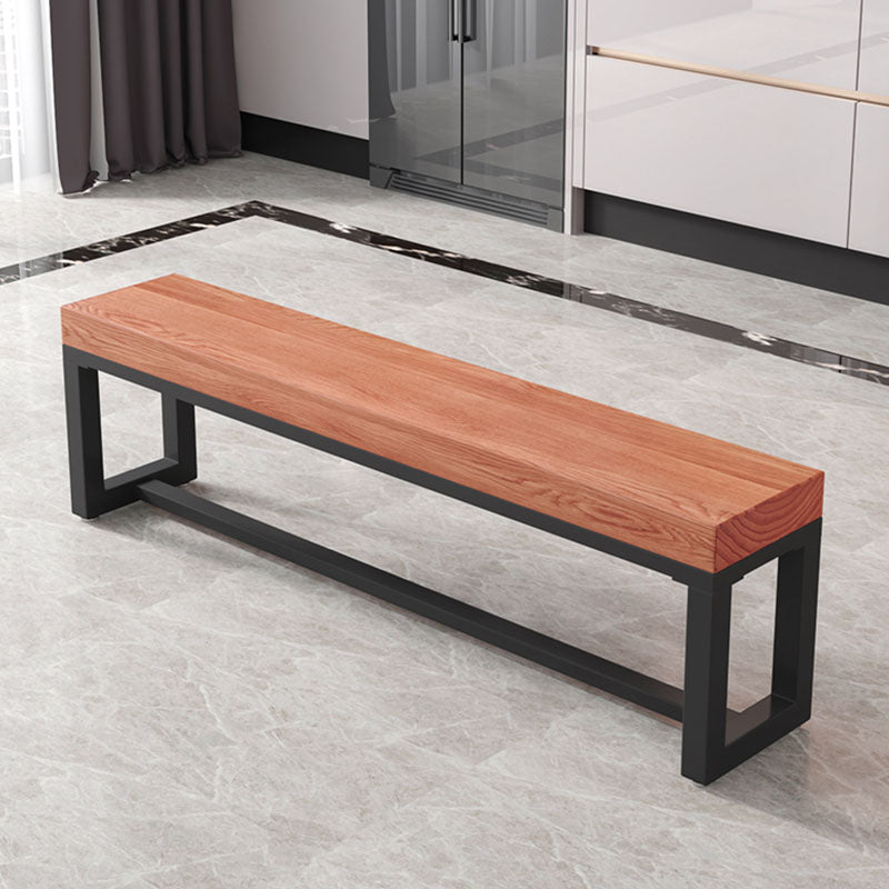 Rectangle Seating Bench Solid Wood Color Bench , 11.7 Inch Width