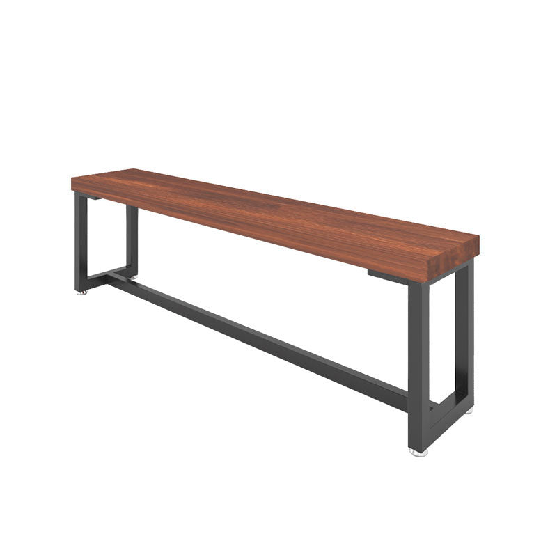 Rectangle Seating Bench Solid Wood Color Bench , 11.7 Inch Width