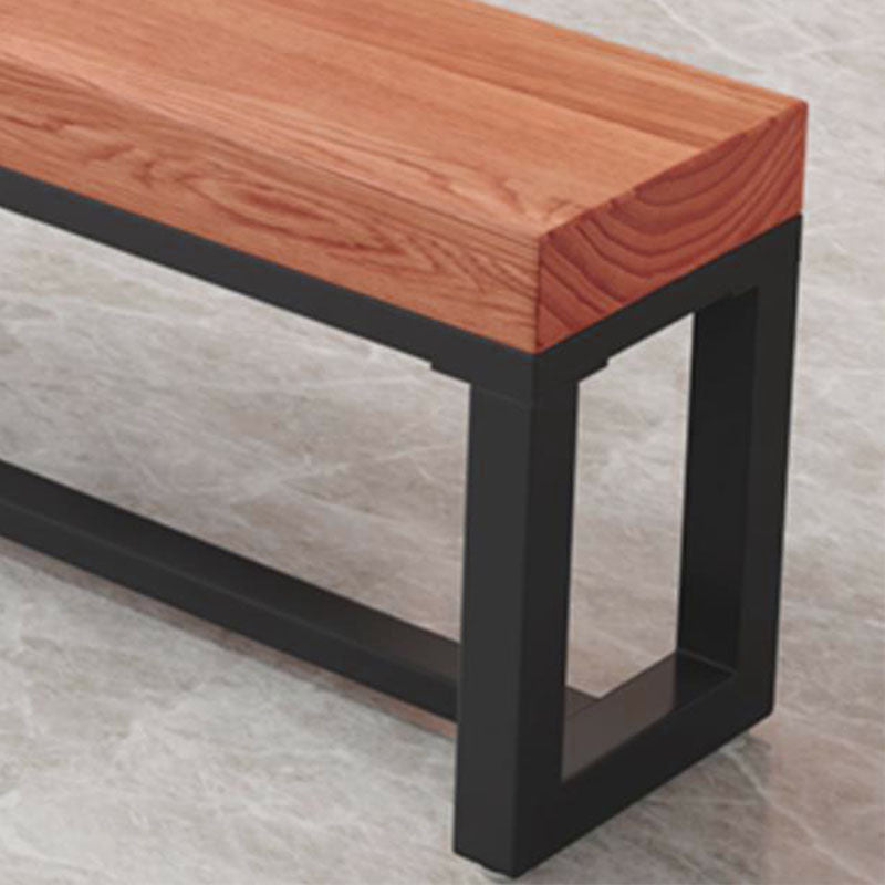 Rectangle Seating Bench Solid Wood Color Bench , 11.7 Inch Width