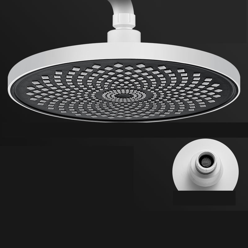 Round Fixed Shower Metal Modern Shower Head Combo Head for Bathroom