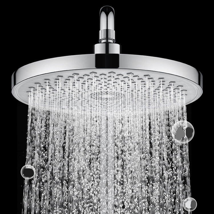 Round Fixed Shower Metal Modern Shower Head Combo Head for Bathroom