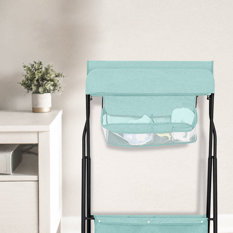 Metal Modern Baby Changing Table Folding Changing Table with Basket