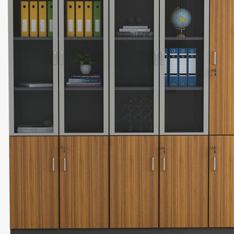 Modern Style Lateral Filing Cabinet Wood Filing Cabinet with Lock and Storage