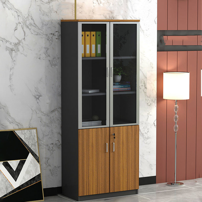 Modern Style Lateral Filing Cabinet Wood Filing Cabinet with Lock and Storage