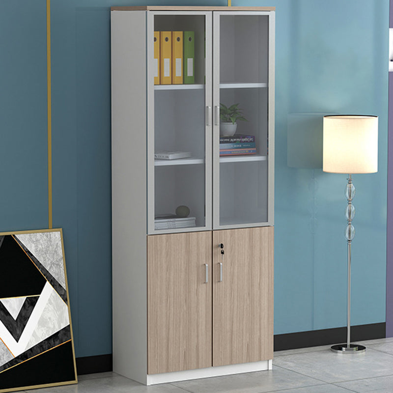 Modern Style Lateral Filing Cabinet Wood Filing Cabinet with Lock and Storage