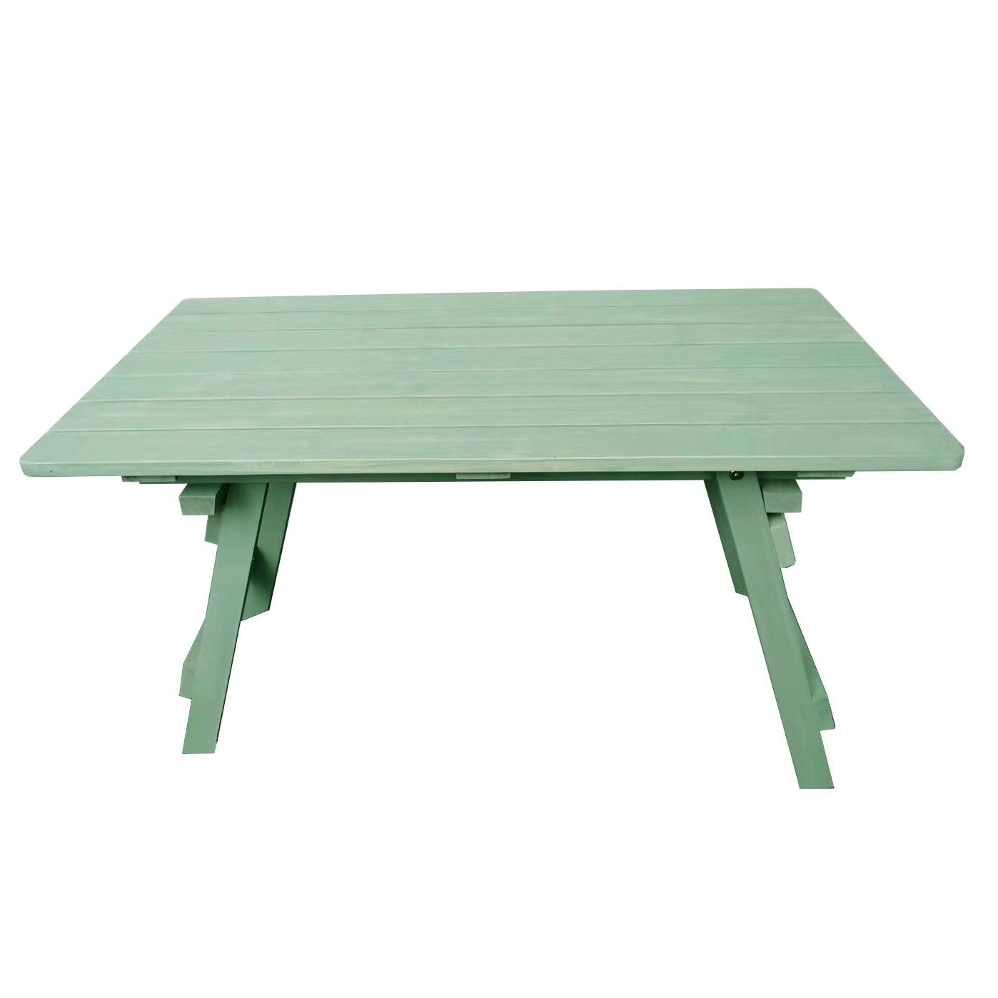 Solid Wood Dining Table Rectangle Contemporary Camping Table