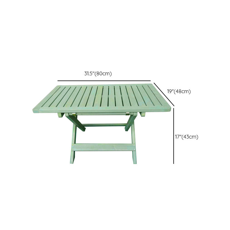 Solid Wood Dining Table Rectangle Contemporary Camping Table