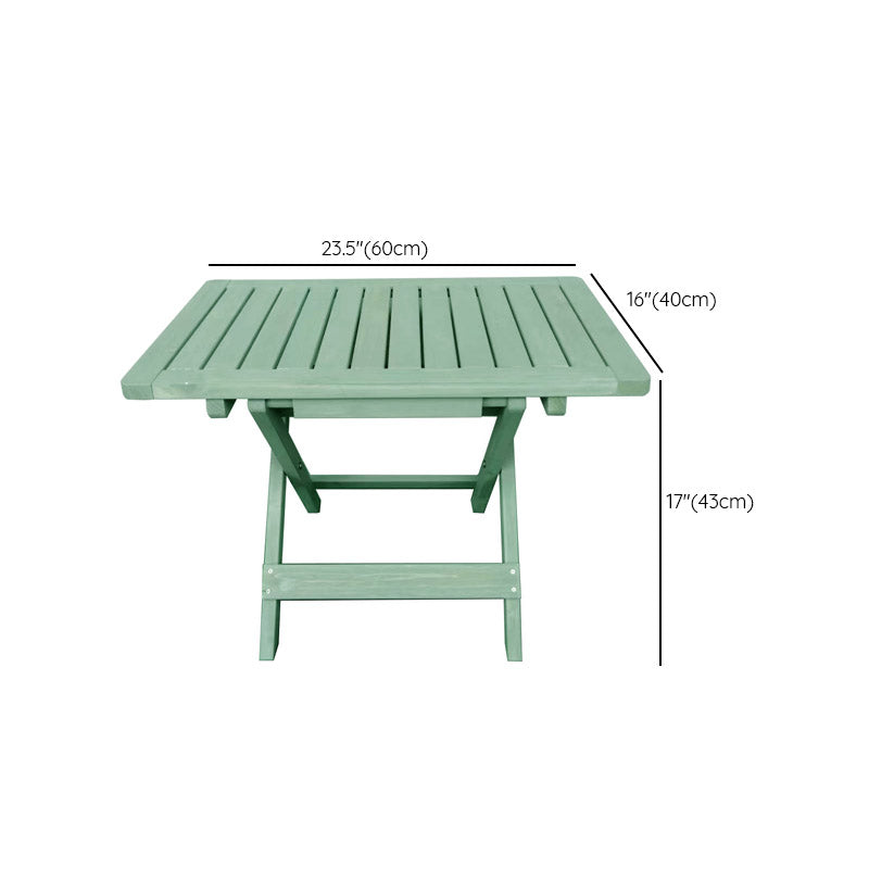 Solid Wood Dining Table Rectangle Contemporary Camping Table