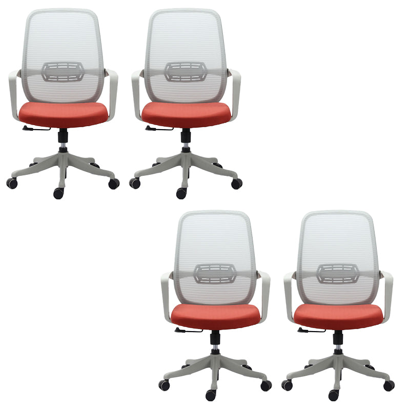 Contemporary Arms Included Conference Chair Height Adjustable Desk Chair for Office