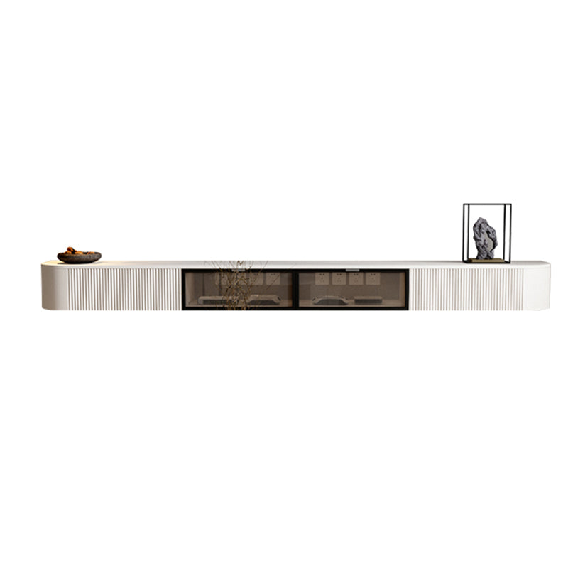 Modern TV Stand Console Stone TV Media Console for Living Room