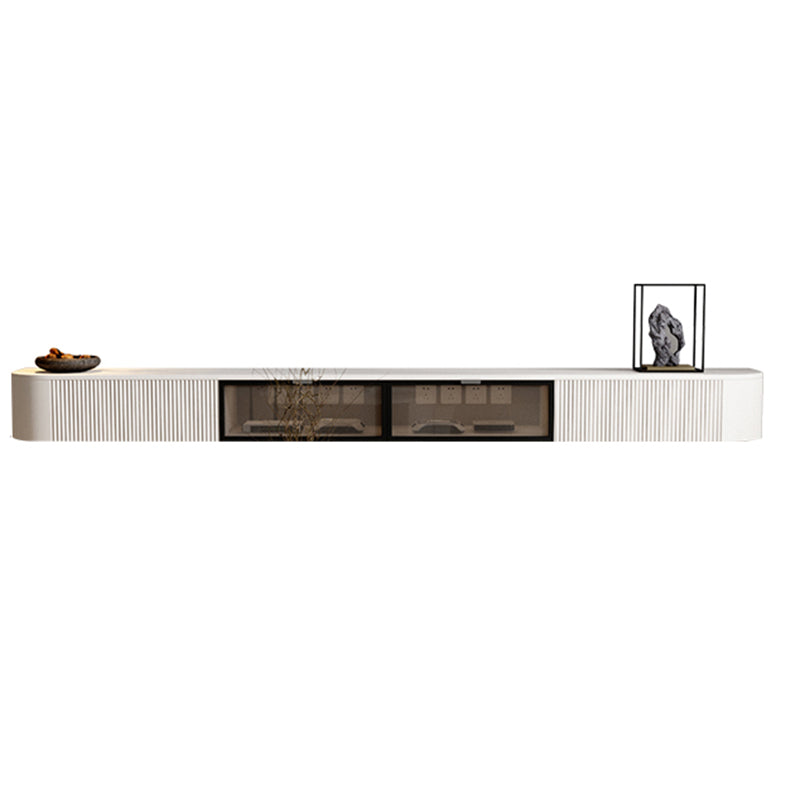 Modern TV Stand Console Stone TV Media Console for Living Room