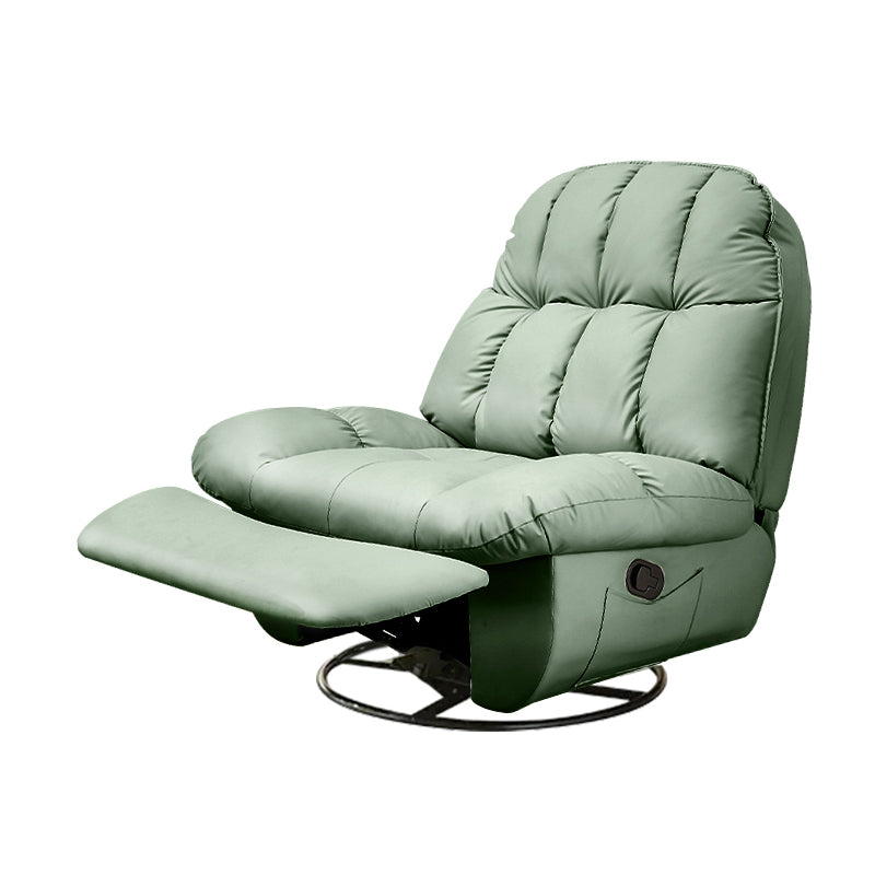 Contemporary Manual Recliner 44" Wide Recliners with Storage