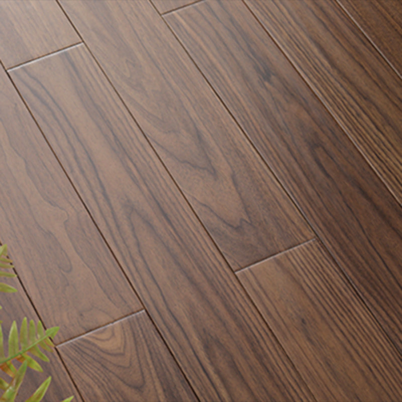 Modern Flooring Planks Water Resistant Click-Locking Hardwood Deck Tiles