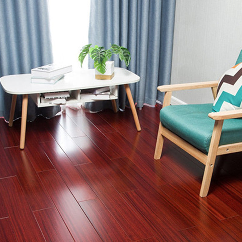 Modern Flooring Planks Water Resistant Click-Locking Hardwood Deck Tiles