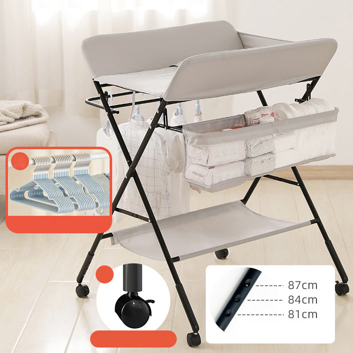 Metal Baby Changing Table Folding and Portable Changing Table