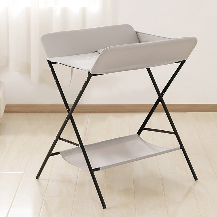 Metal Baby Changing Table Folding and Portable Changing Table