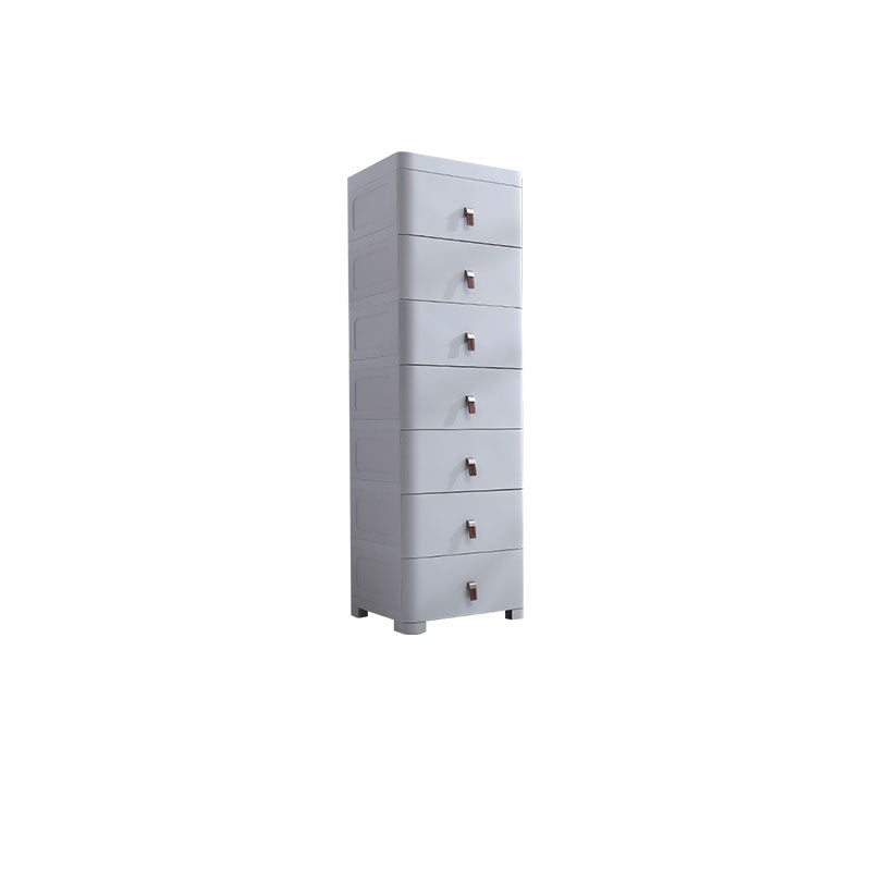 Contemporary Cabinet Plastic Drawers Filing Cabinet for Home and Office