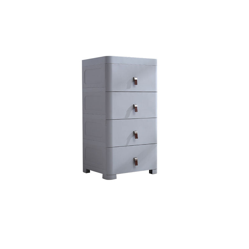 Contemporary Cabinet Plastic Drawers Filing Cabinet for Home and Office