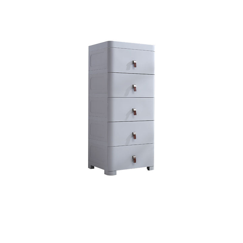 Contemporary Cabinet Plastic Drawers Filing Cabinet for Home and Office