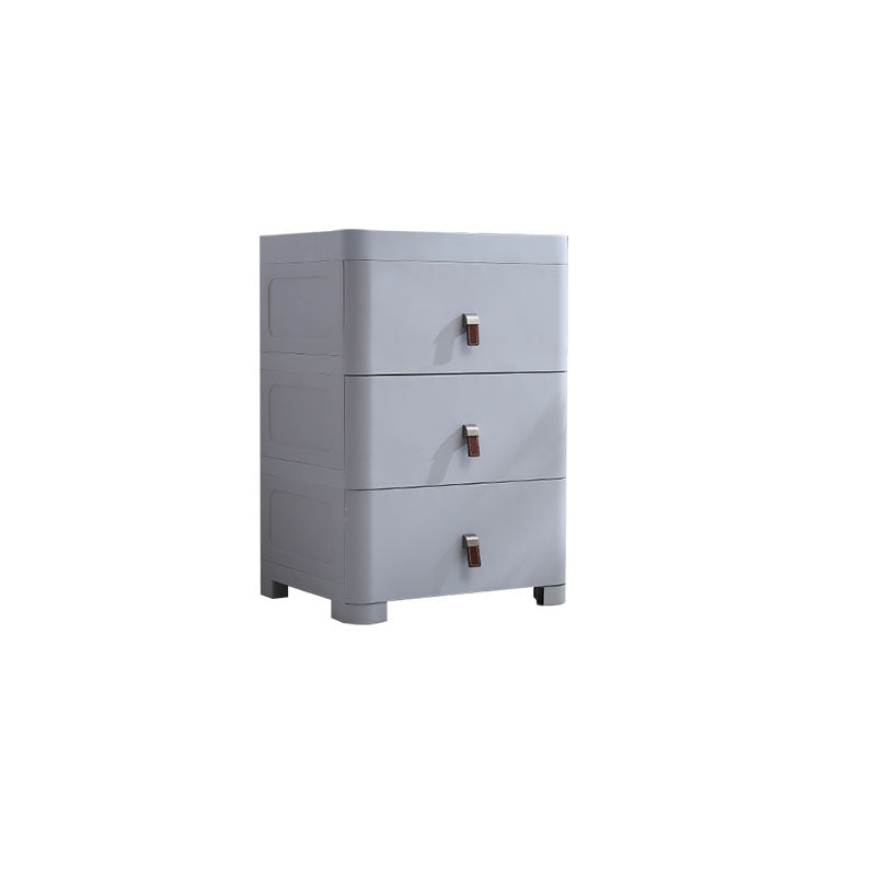 Contemporary Cabinet Plastic Drawers Filing Cabinet for Home and Office