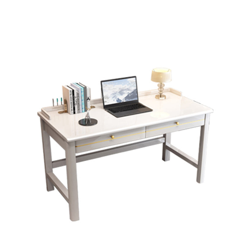 Home Writing Desk Solid Wood Kids Desk 23.6"W Desk with Drawer