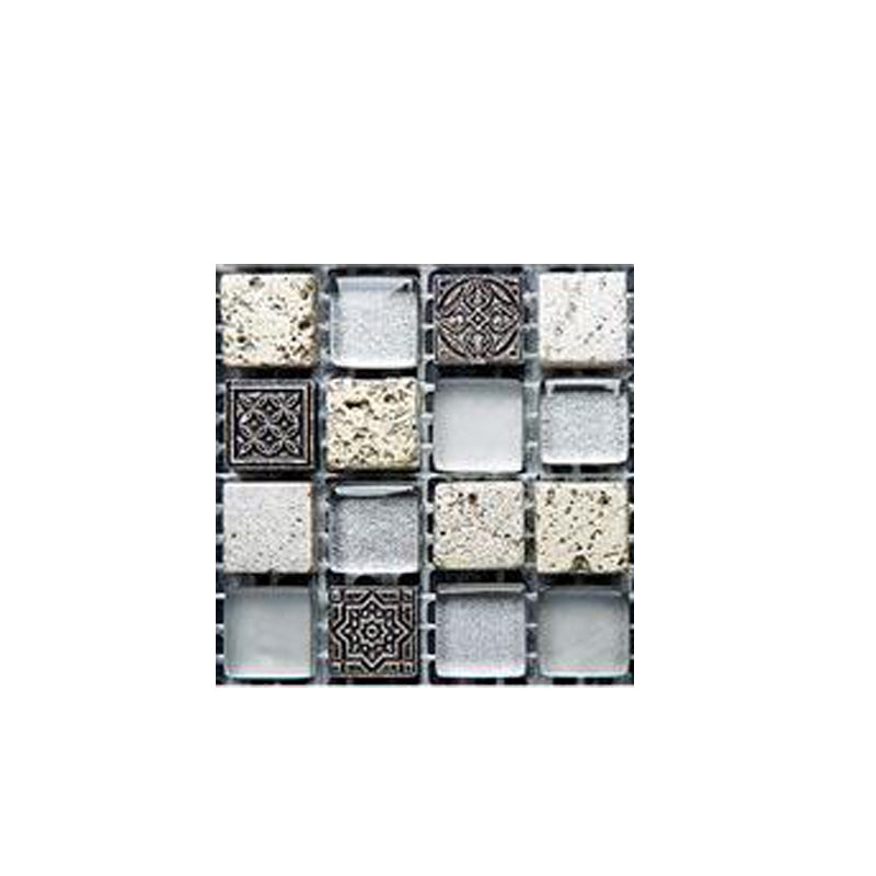 Pattern Color Stone Peel and Paste Mosaic Tile Peel and Paste Tile Set of 20