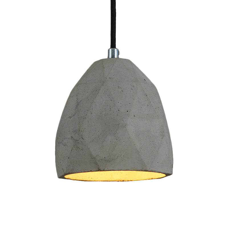 1-Bulb Ciment Pendant Lighting