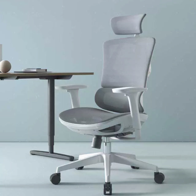 Contemporary Mesh Task Chair Wheels Included Desk Chair for Office