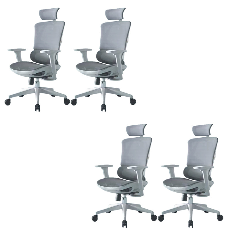 Contemporary Mesh Task Chair Wheels Included Desk Chair for Office