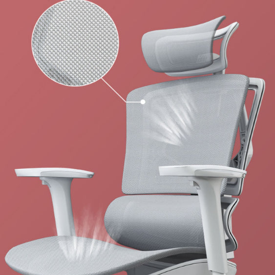 Contemporary Mesh Task Chair Wheels Included Desk Chair for Office