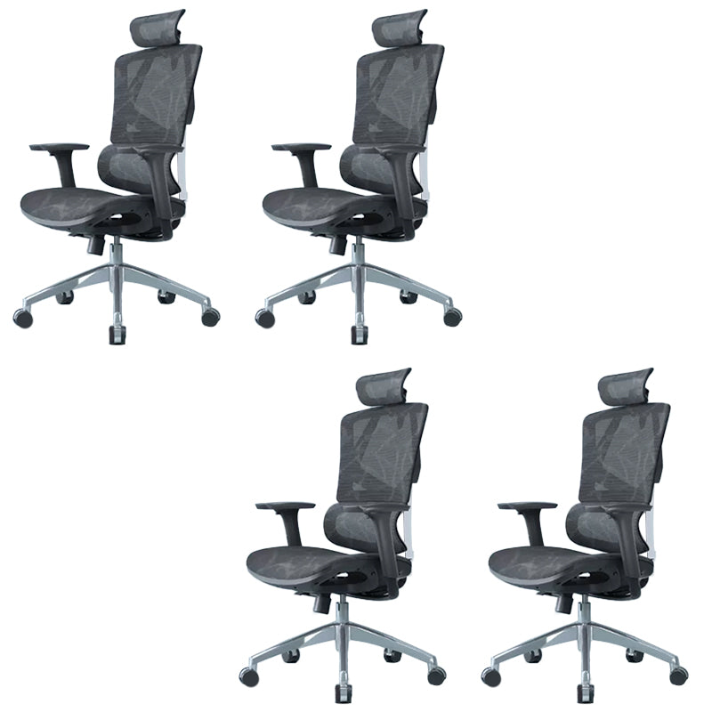 Contemporary Mesh Task Chair Wheels Included Desk Chair for Office