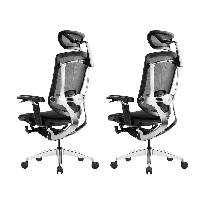 Modern Office Chair Adjustable Seat Height Removable Arms Chair with Wheels