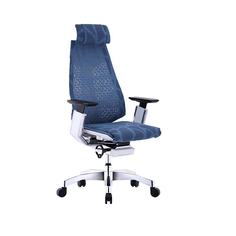 Modern Office Chair Adjustable Seat Height Arms Included Swivel Chair with Wheels