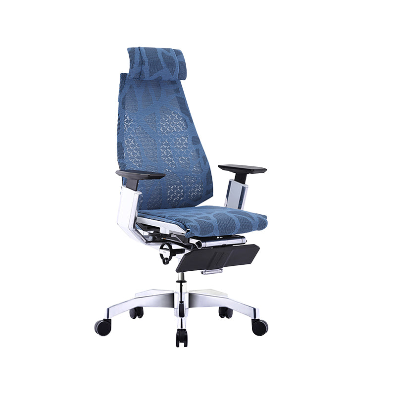 Modern Office Chair Adjustable Seat Height Arms Included Swivel Chair with Wheels