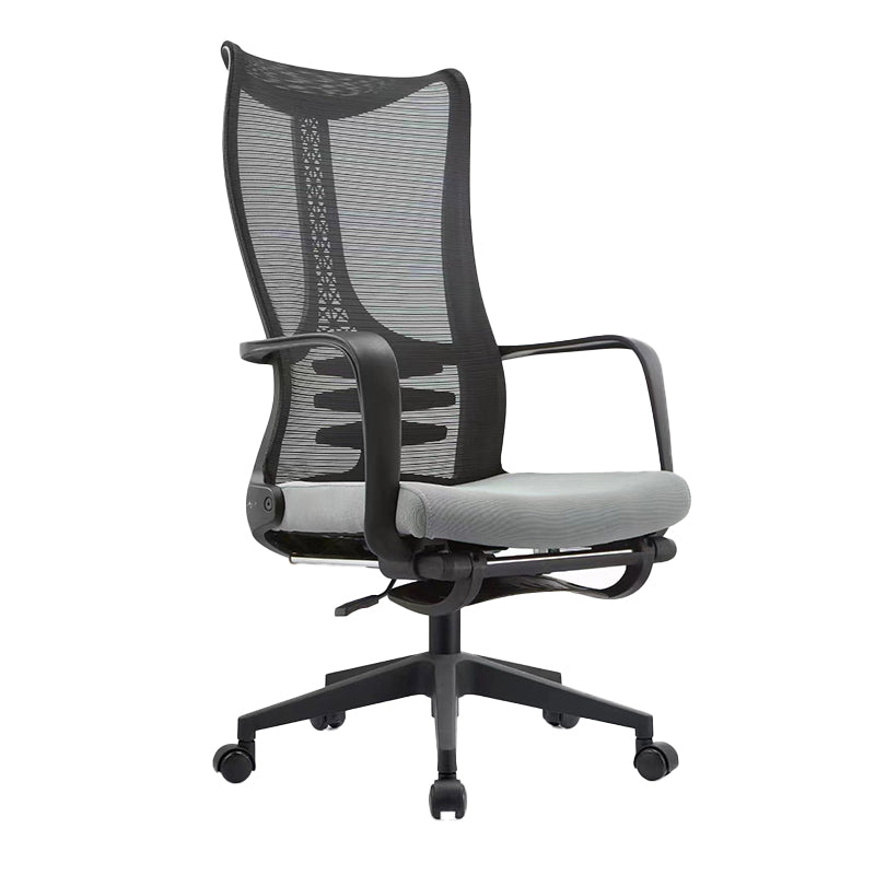 Modern Arm Chair Adjustable Seat Height Desk Chair with Wheels