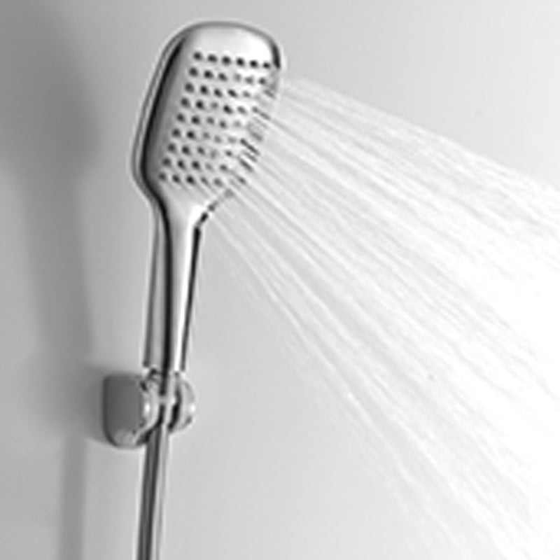 Modern Square Shower Head 304 Stainless Steel Handheld Shower Head