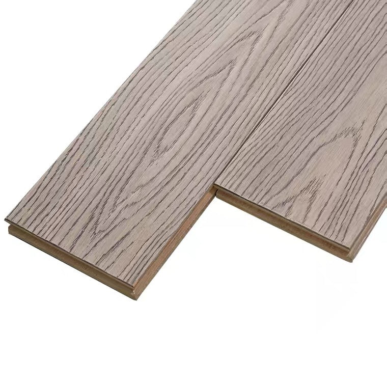 Traditional Trim Piece Wire Brushed Click Lock Hardwood Flooring