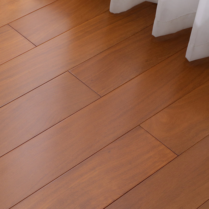 Modern Wood Floor Tile Click-Locking Water Resistant Plank Flooring