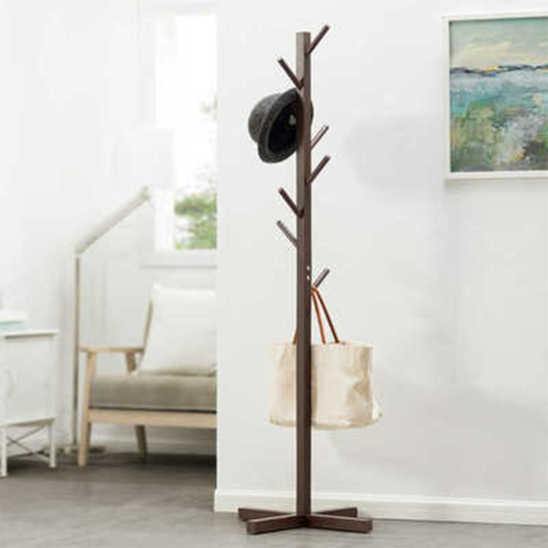 Contemporary Hall Stand Wooden Free Standing Hall Stand with Hook