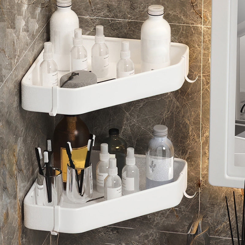 Black/White Bathroom Set Modern 1/2/3 - Piece Anti-rust Bath Shelf