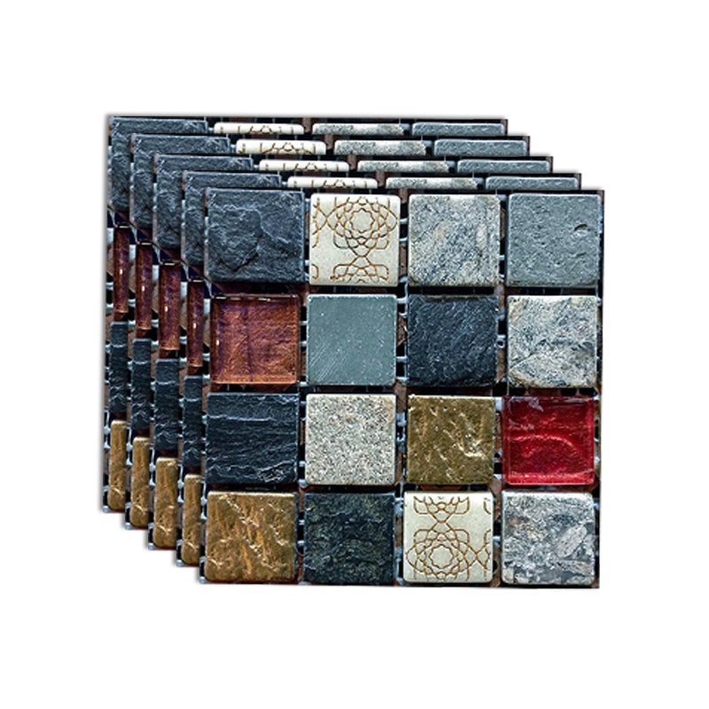 Mosaic Tile Peel and Stick Tile Kitchen Backsplash Peel and Stick Wall Tile